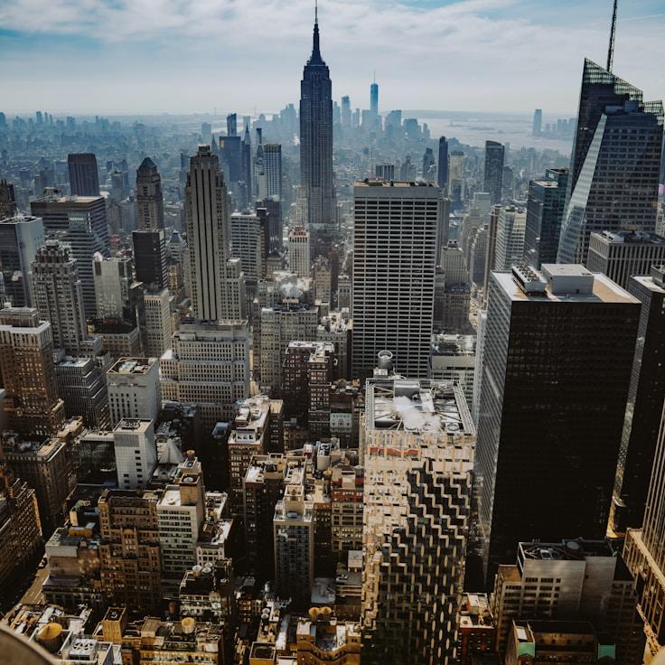 City skyline in Milan, Italy